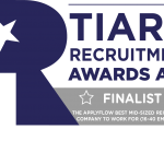 2023 TIARA RECRUITMENT AWARDS -HE APPLYFLOW BEST MID-SIZED RECRUITMENT COMPANY TO WORK FOR (16-40 EMPLOYEES)